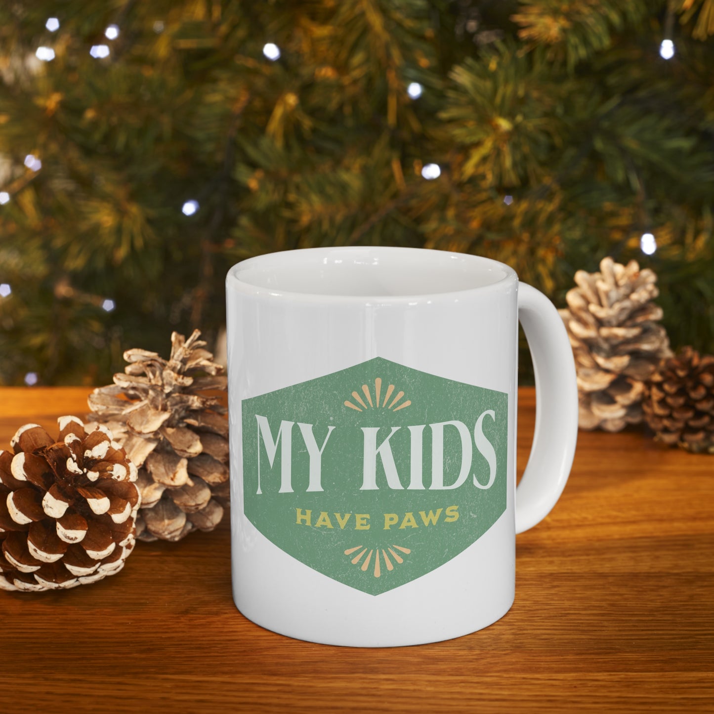 My Kids Have Paws - Ceramic Mug 11oz