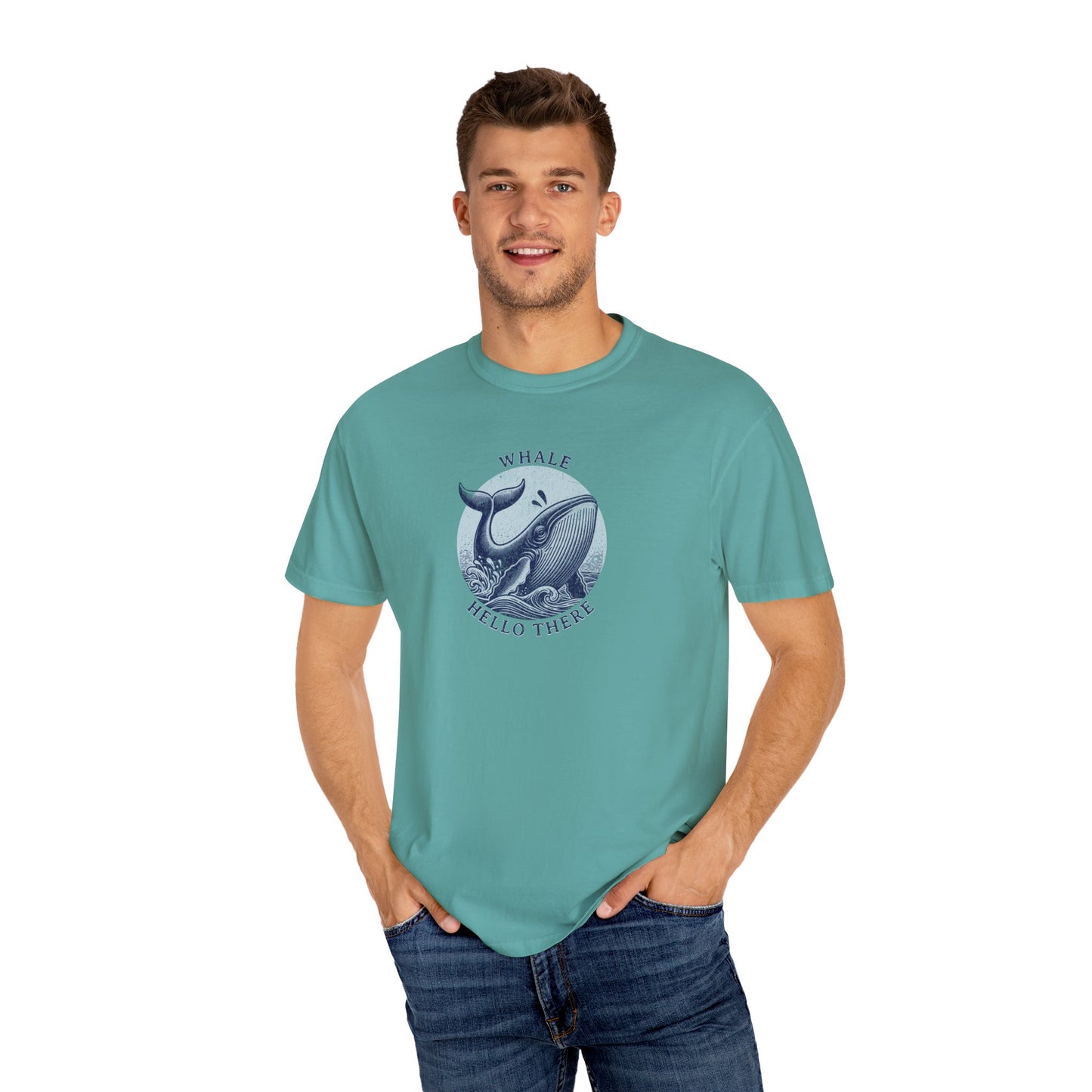 Whale Hello There - Comfort Colors T-Shirt