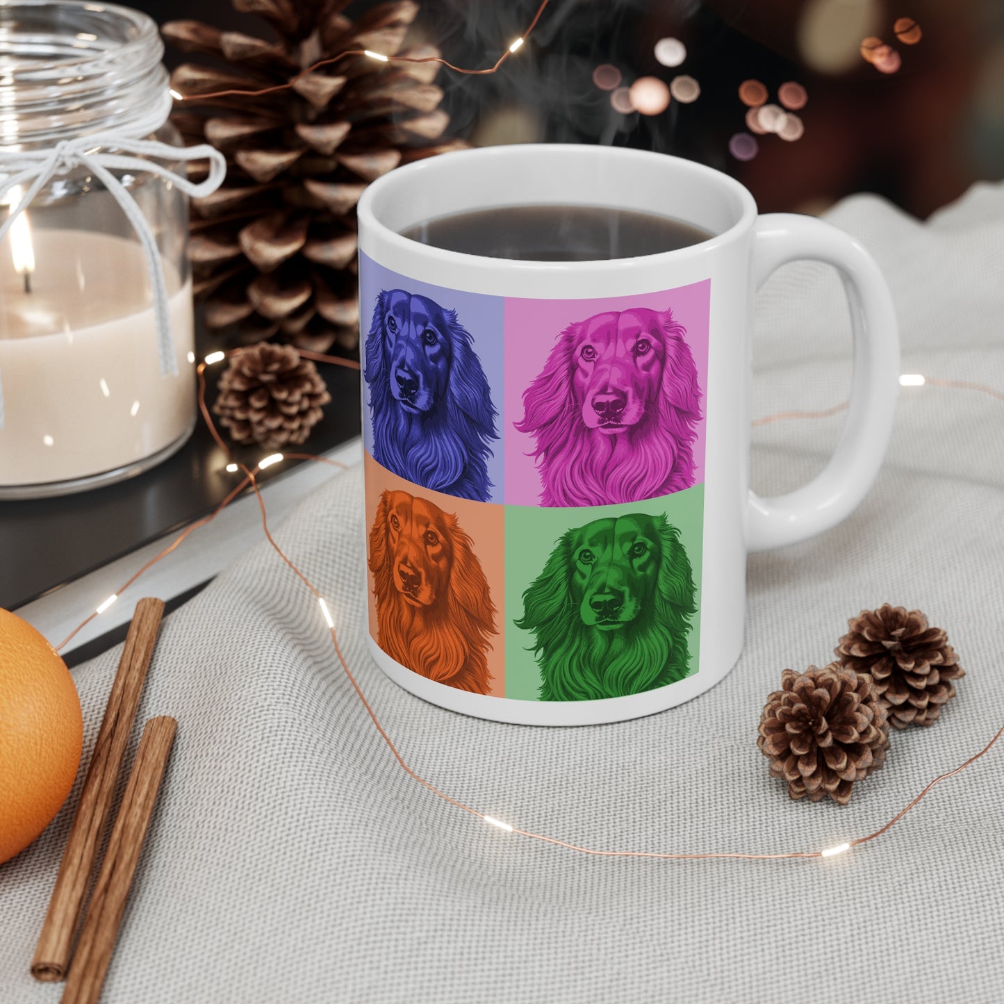 Warhol Woofs - Ceramic Mug 11oz