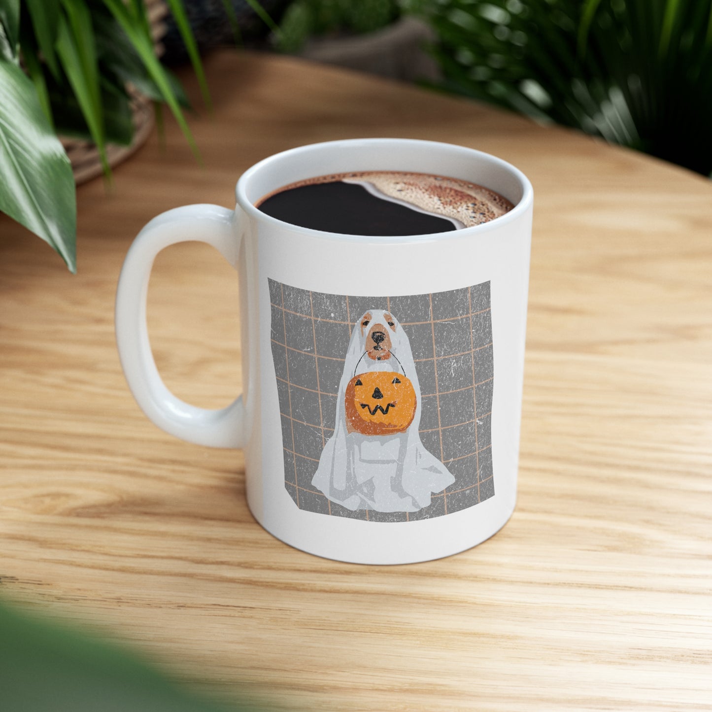 Ghost Dog - Ceramic Mug 11oz