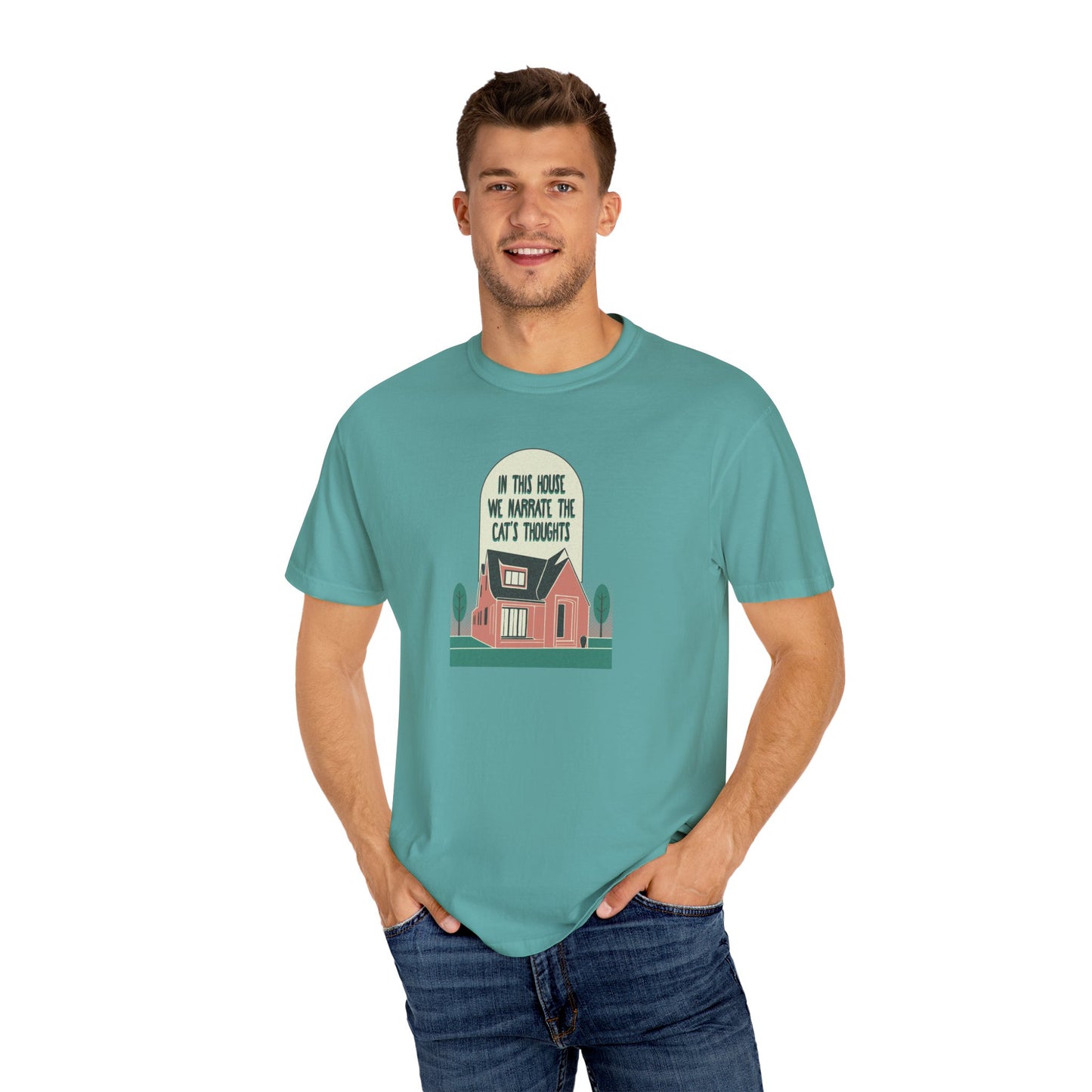 Narrate the Cat's Thoughts  - T-Shirt