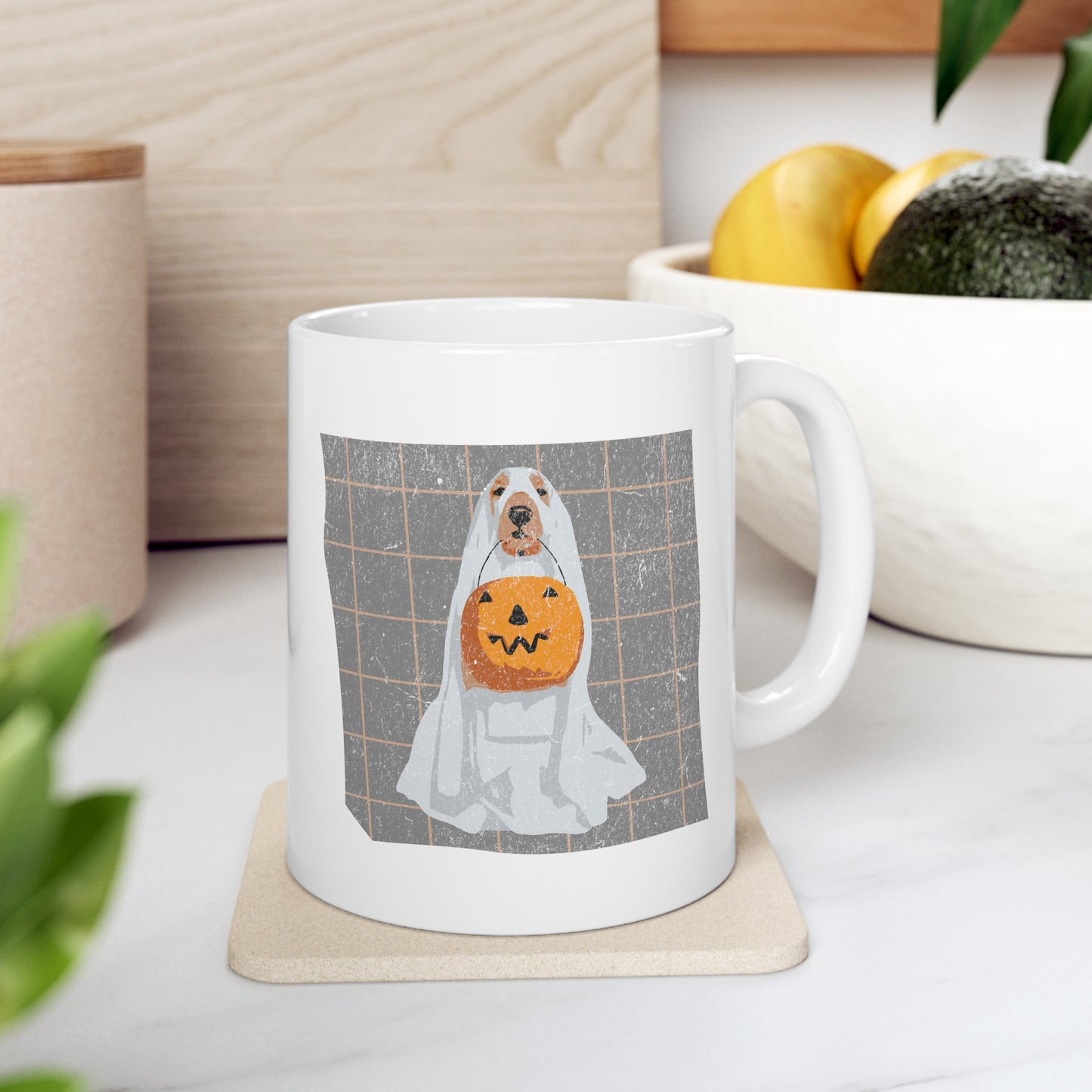 Ghost Dog - Ceramic Mug 11oz