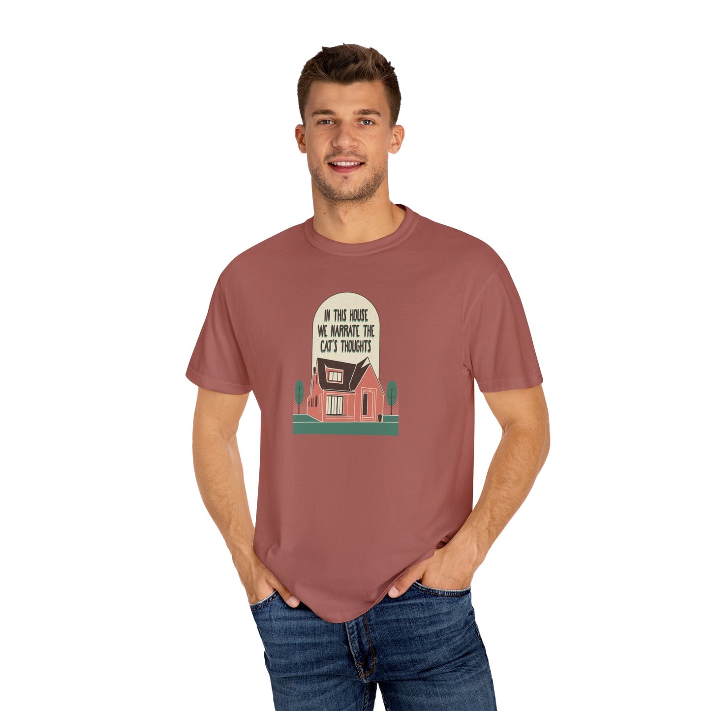 Narrate the Cat's Thoughts  - T-Shirt