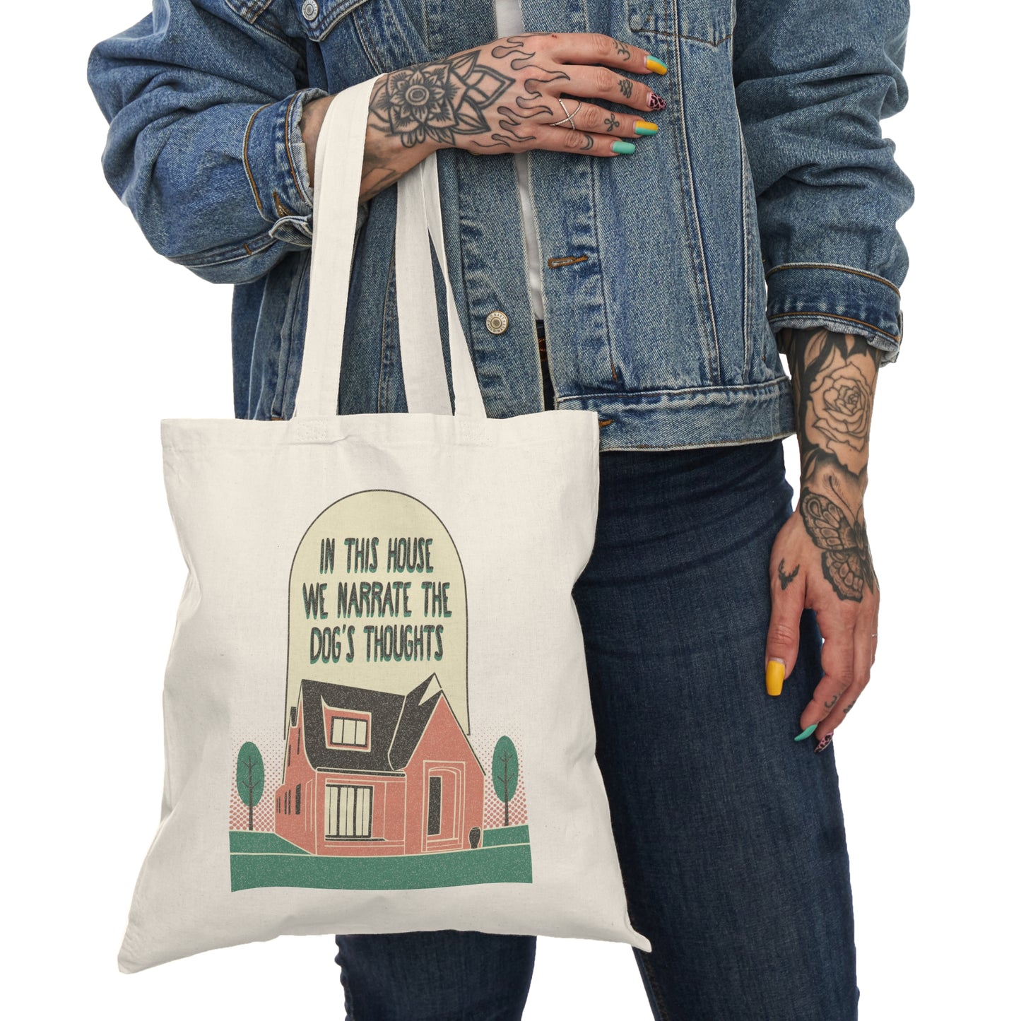 We Narrate the Dog's Thoughts - Tote Bag