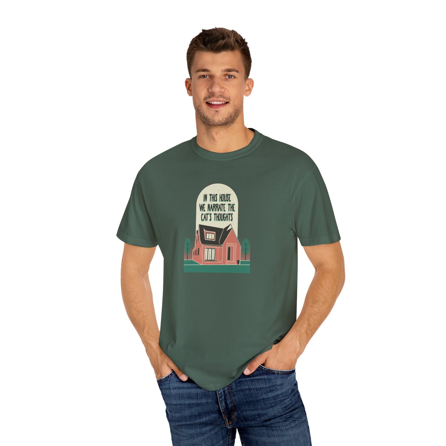 Narrate the Cat's Thoughts  - T-Shirt