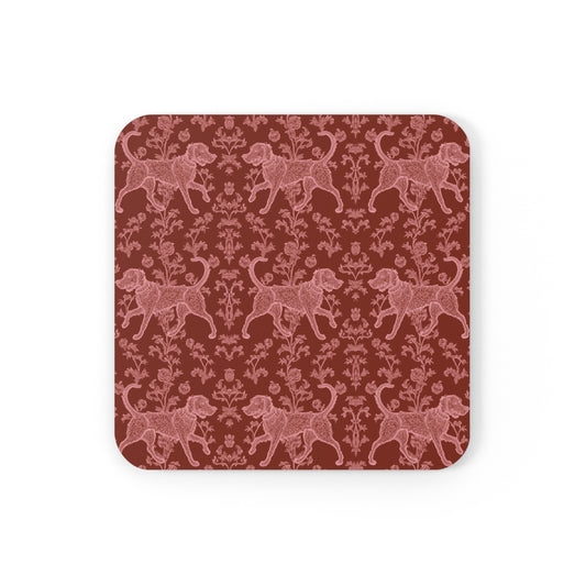 Lavish Labs in Cherry - Cork Back Coaster