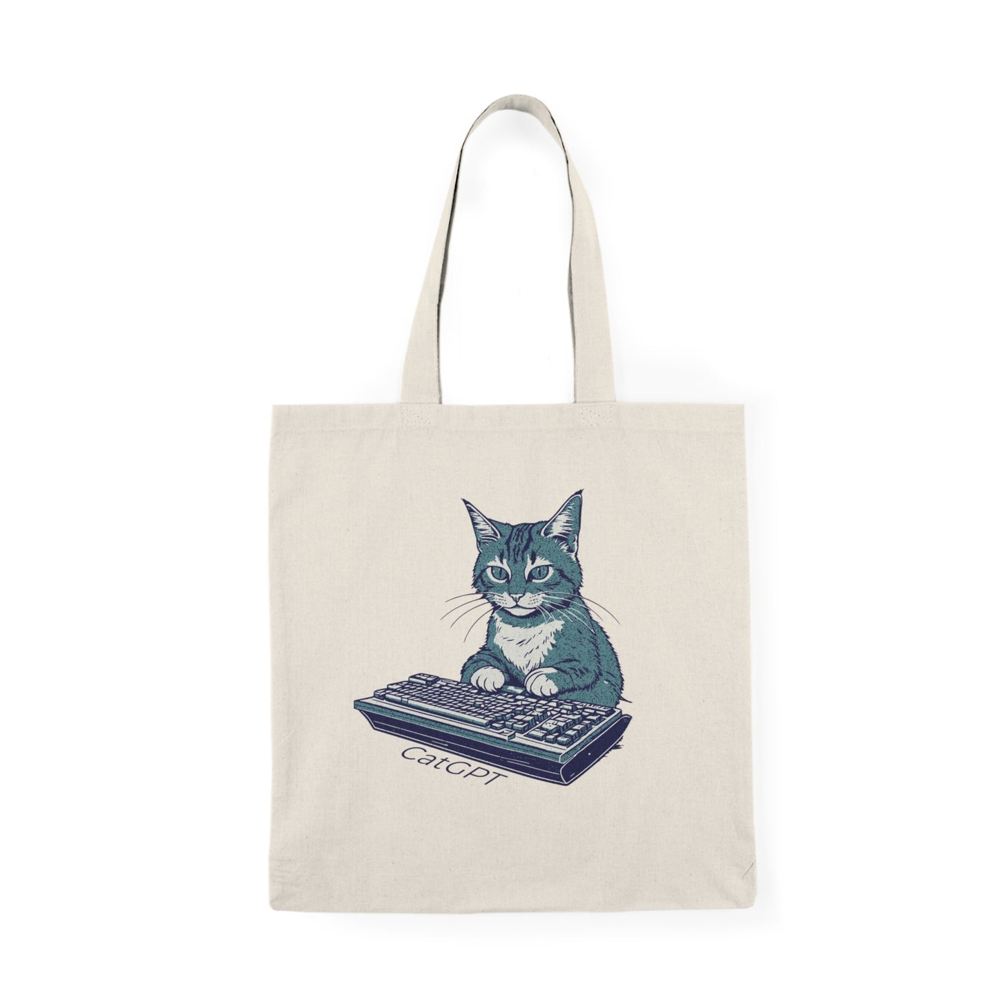 CatGPT Canvas Totebag