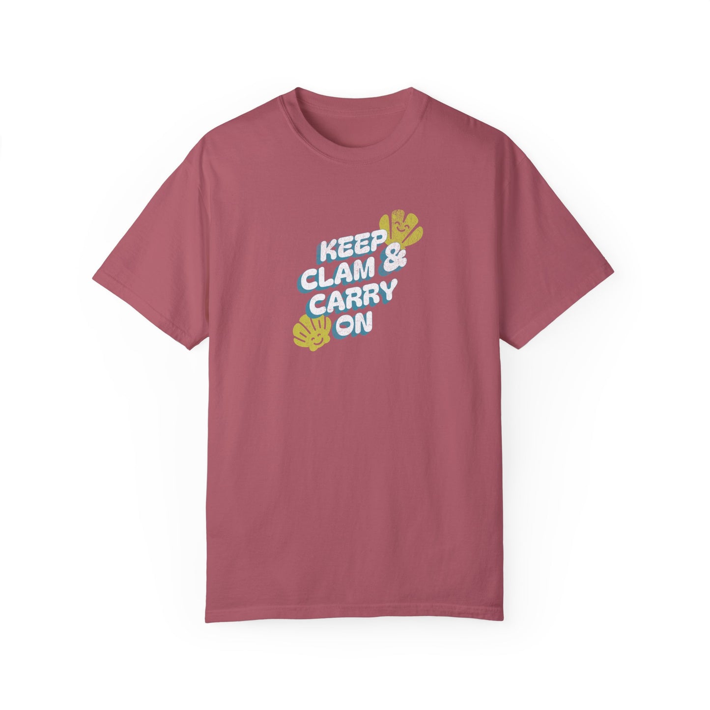 Keep Clam and Carry On - T-Shirt