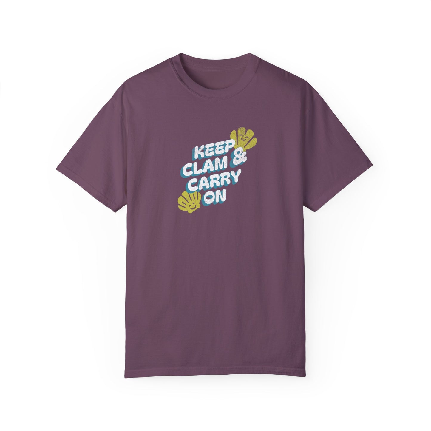 Keep Clam and Carry On - T-Shirt