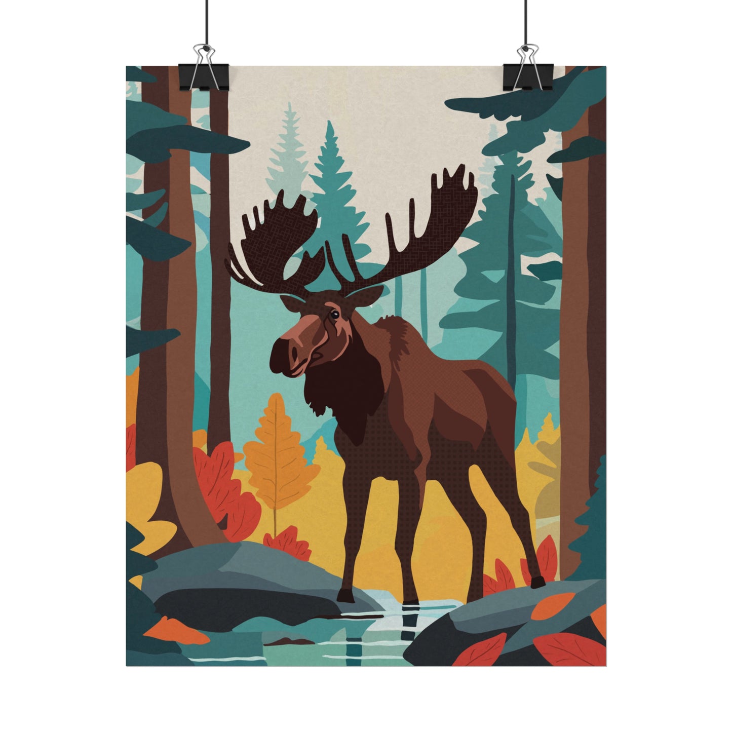 Don't Moose With Me - Print