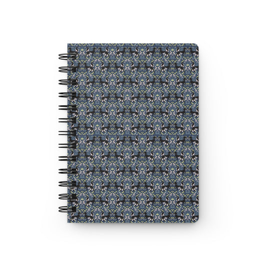 Floral Fusion (Dog Edition) - Spiral Bound Journal