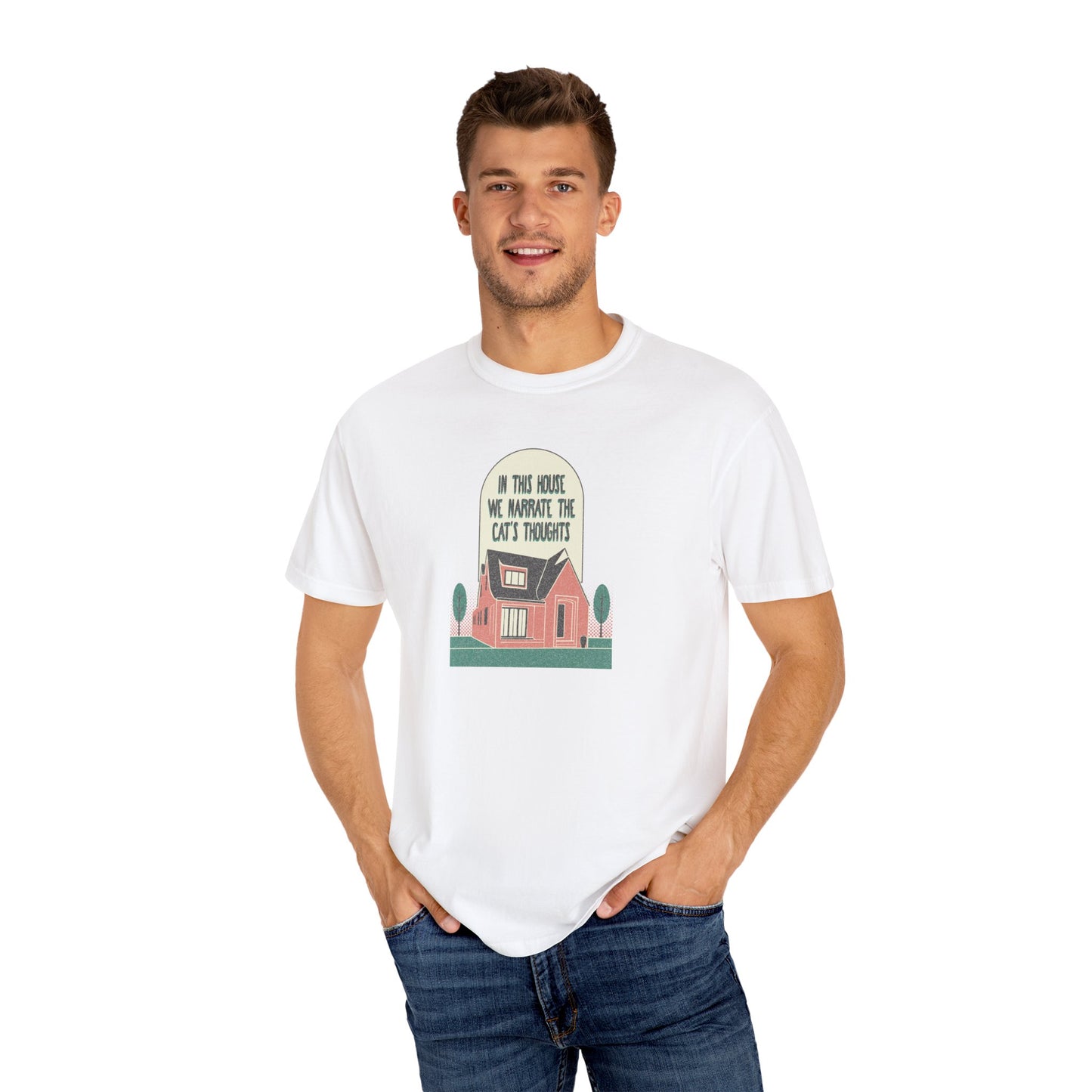 Narrate the Cat's Thoughts  - T-Shirt