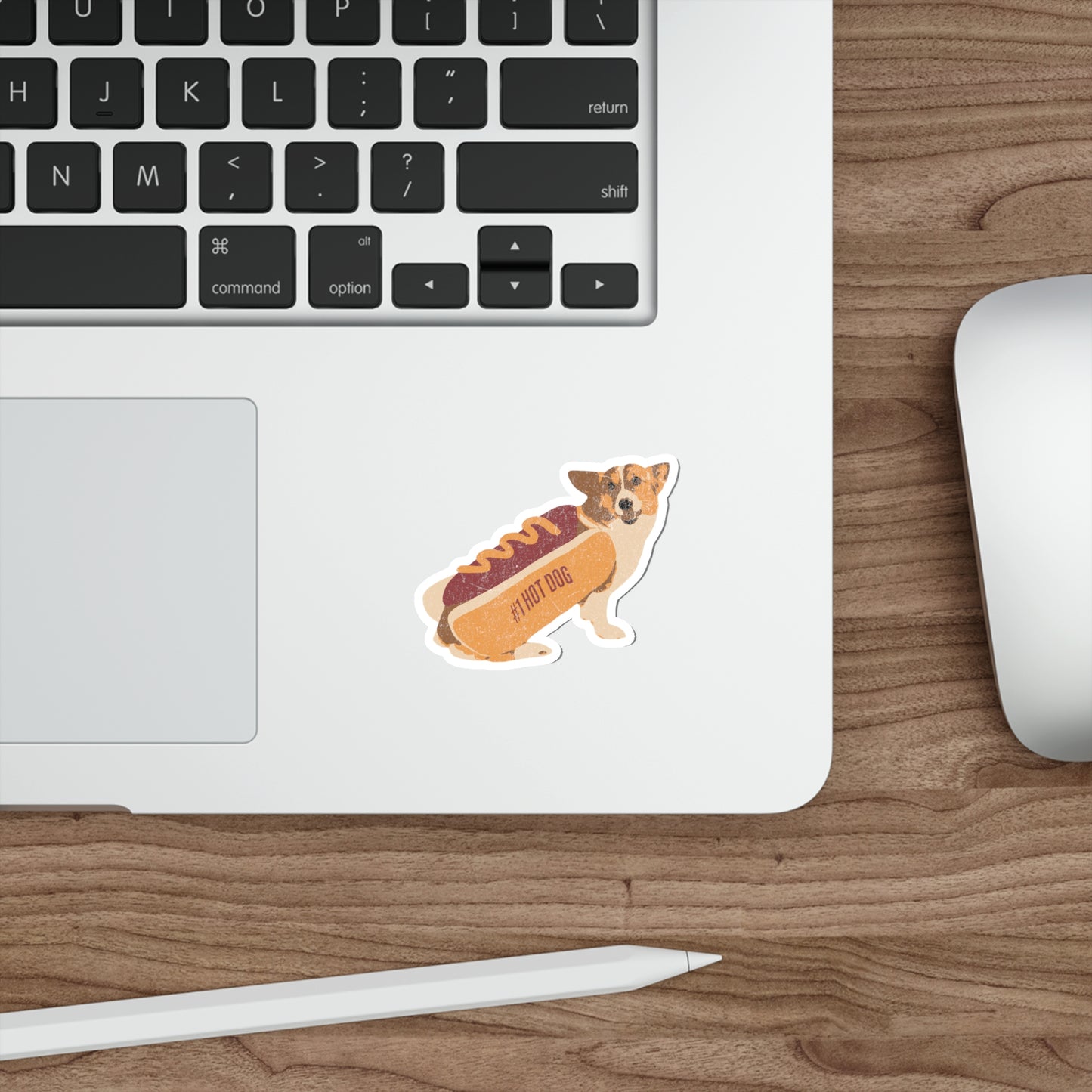 Number 1 Hot Dog - Sticker