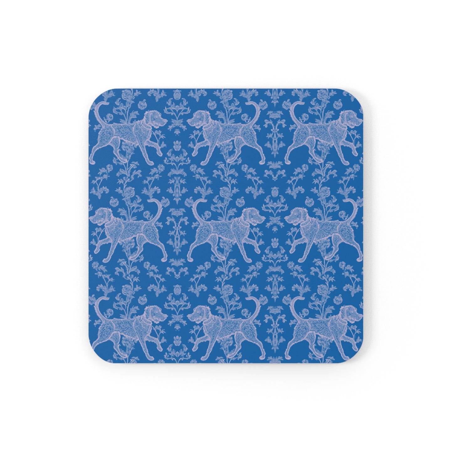 Lavish Labs in Baby Blue - Cork Back Coaster