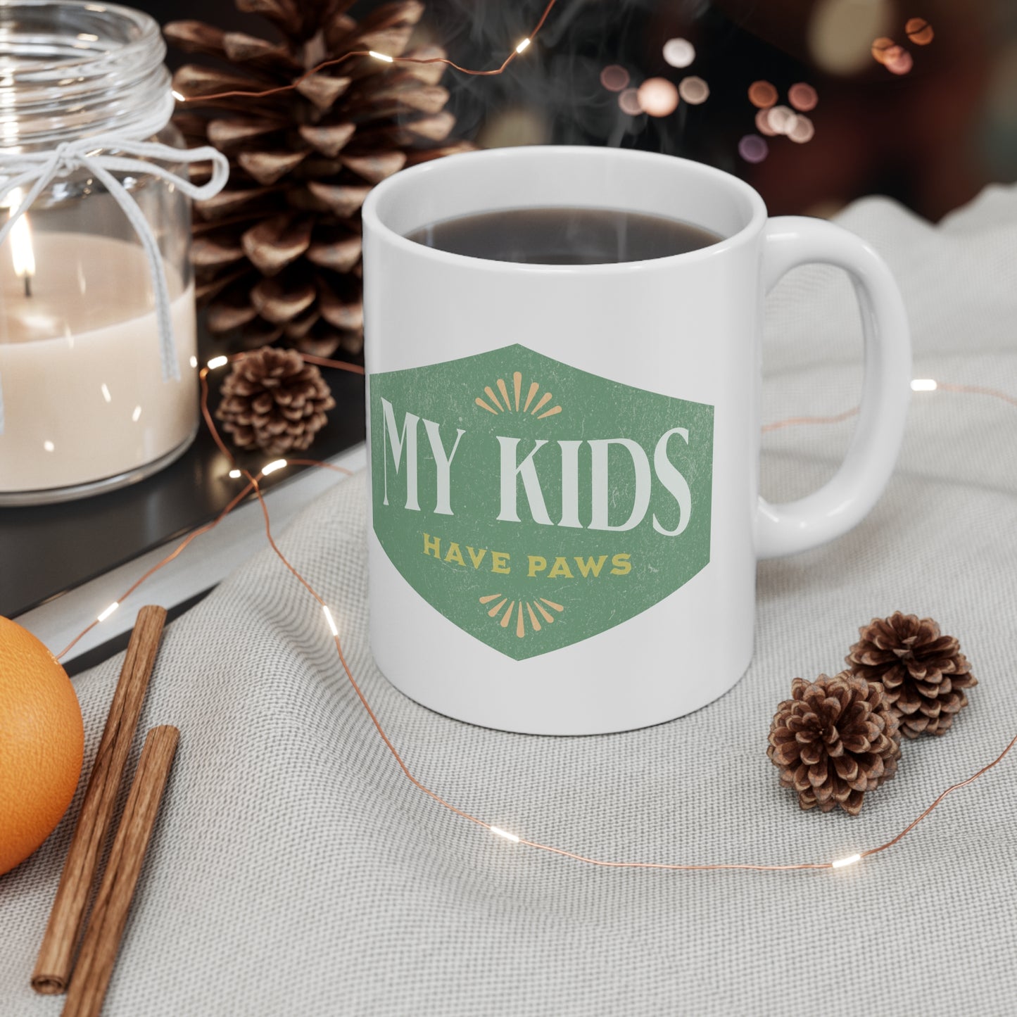 My Kids Have Paws - Ceramic Mug 11oz
