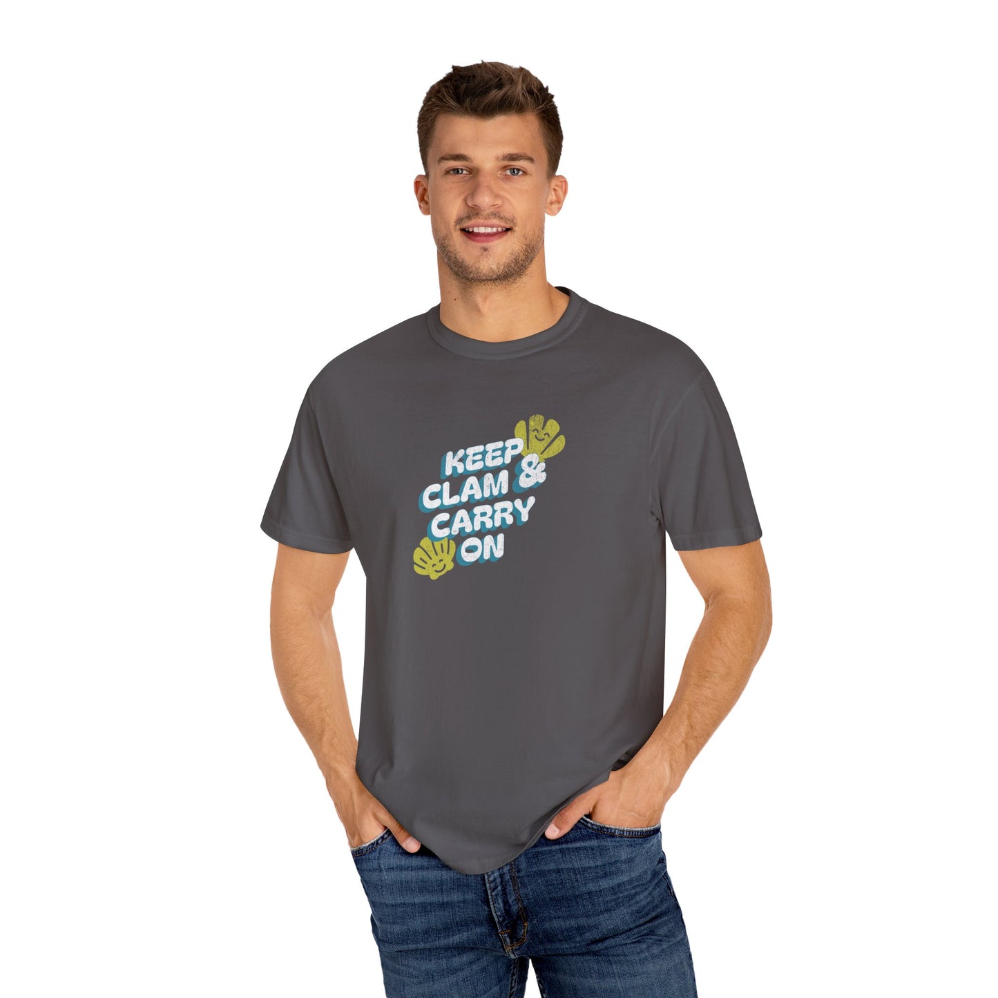 Keep Clam and Carry On - T-Shirt