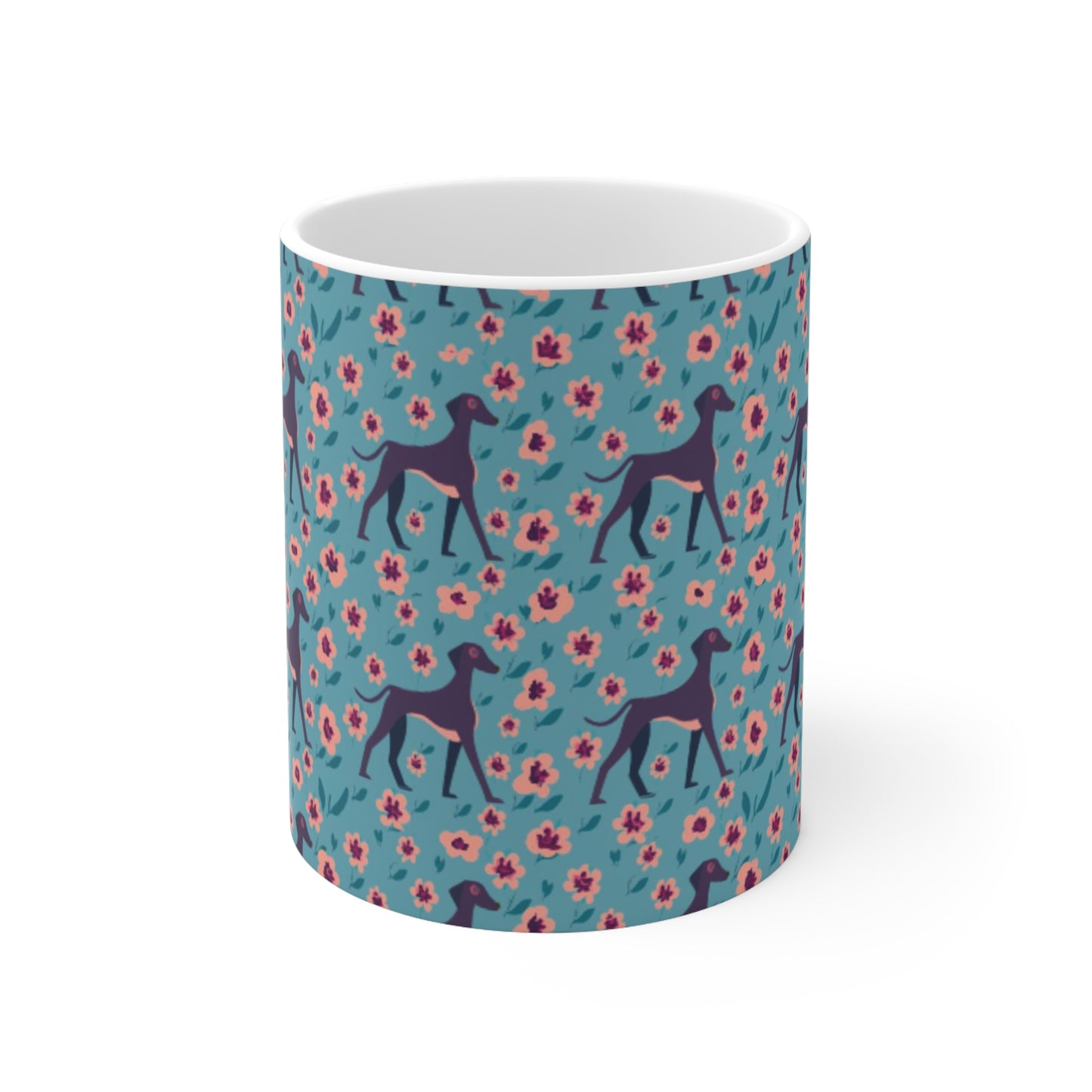 Paws and Petals (Dog Edition) - Ceramic Mug 11oz