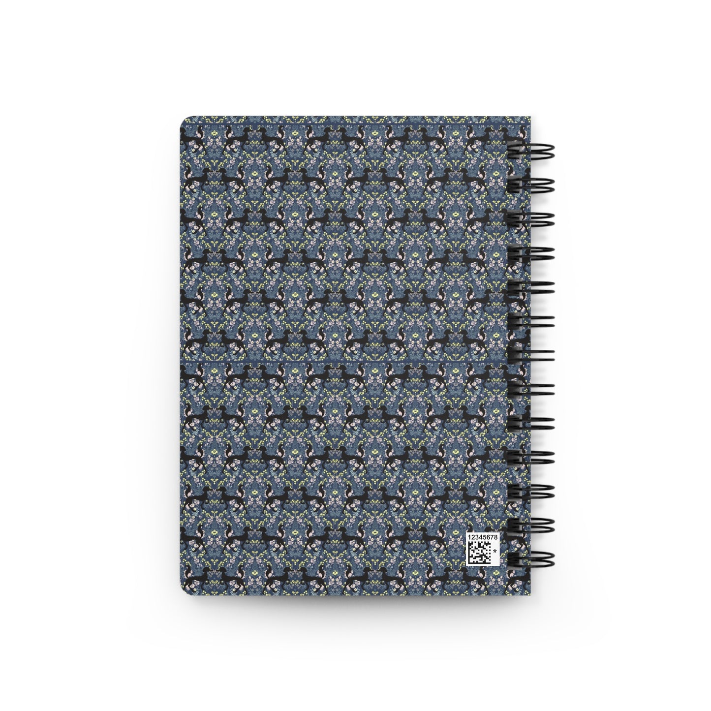 Floral Fusion (Dog Edition) - Spiral Bound Journal