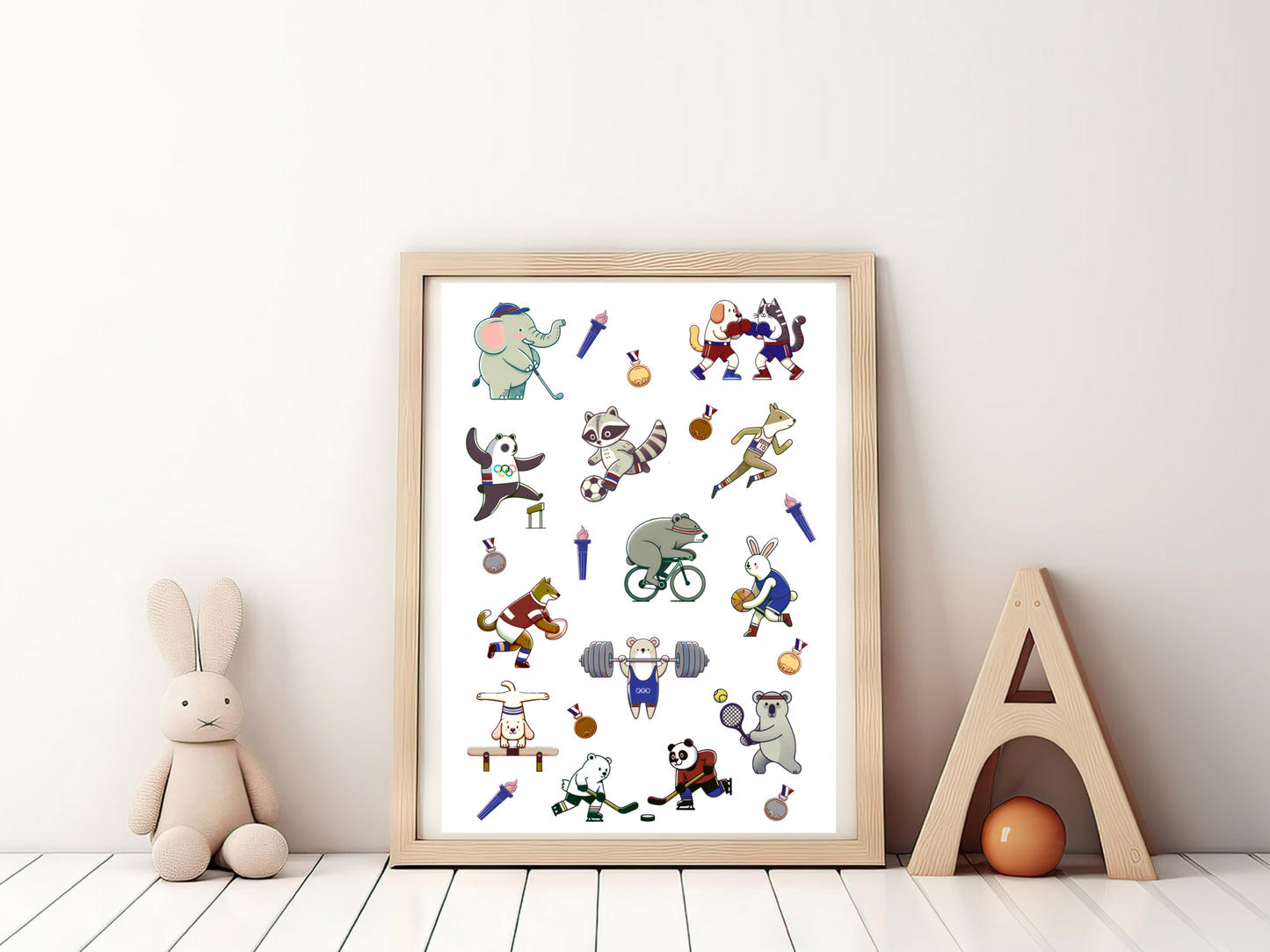 Animal Olympics - Print