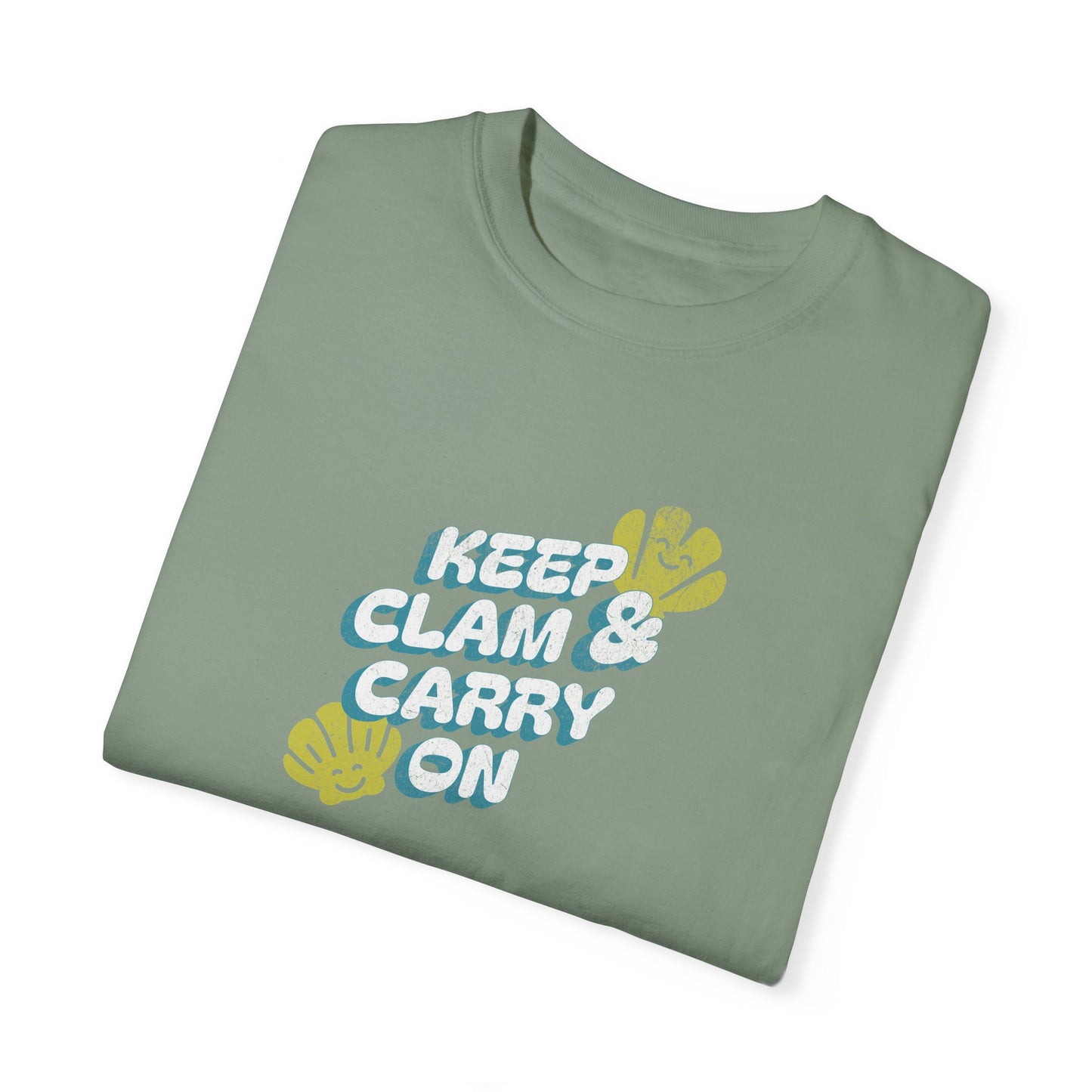 Keep Clam and Carry On - T-Shirt