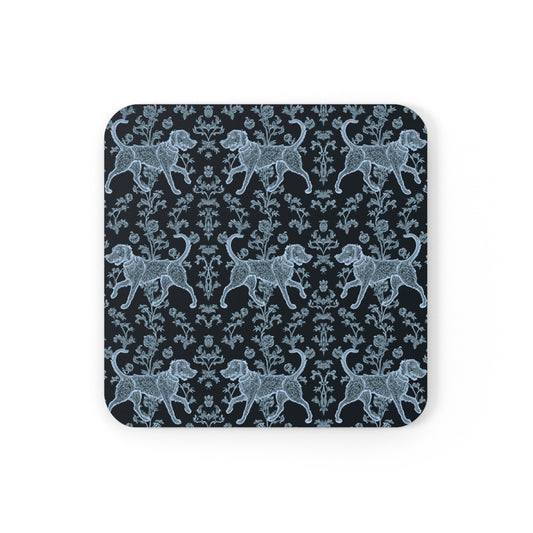 Lavish Labs in Navy - Cork Back Coaster