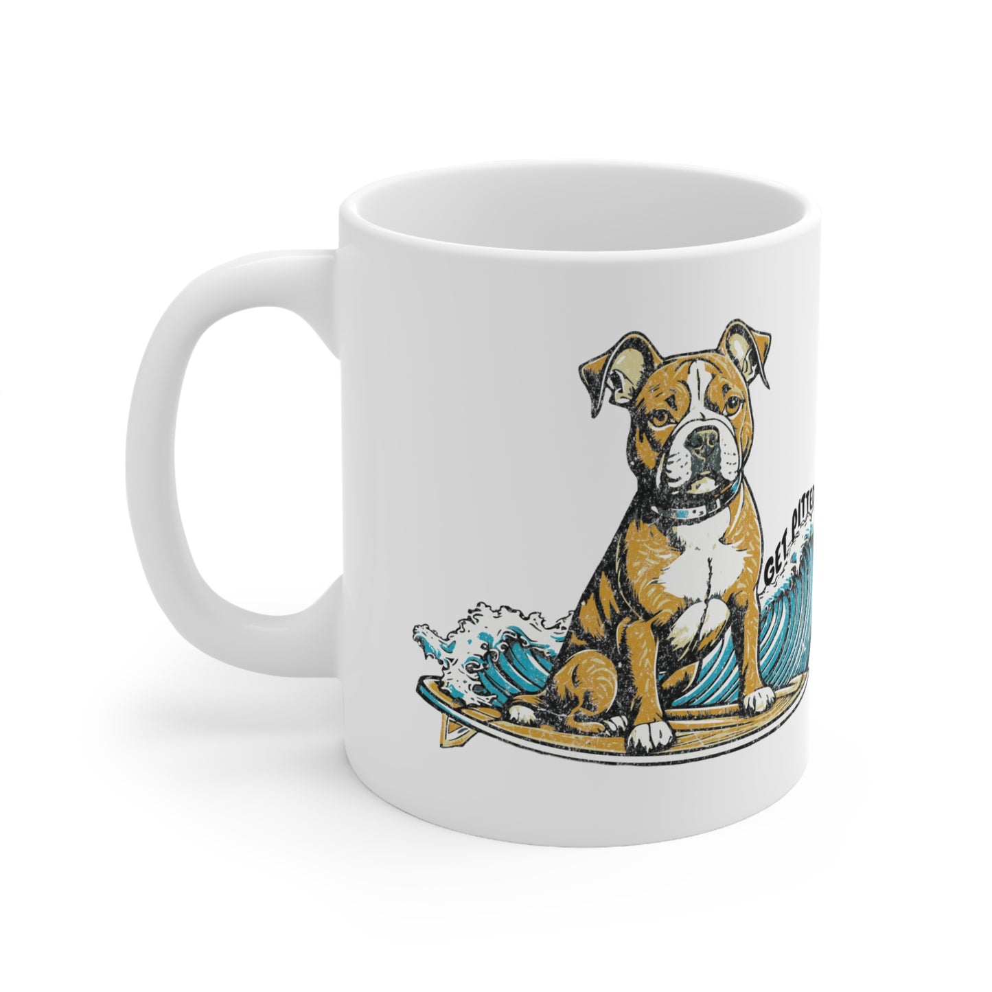 Get Pitted- Ceramic Mug 11oz