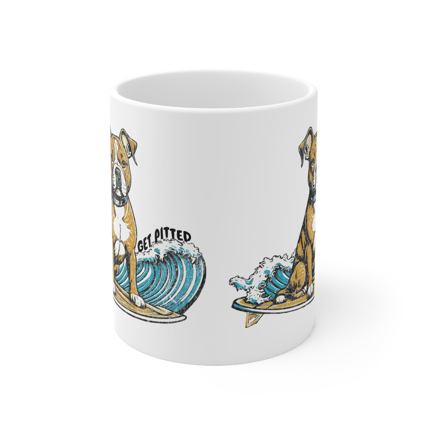 Get Pitted- Ceramic Mug 11oz