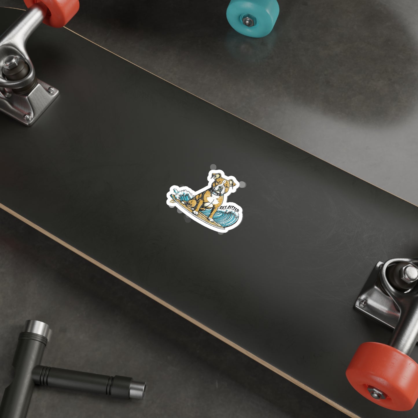 Get Pitted - Sticker