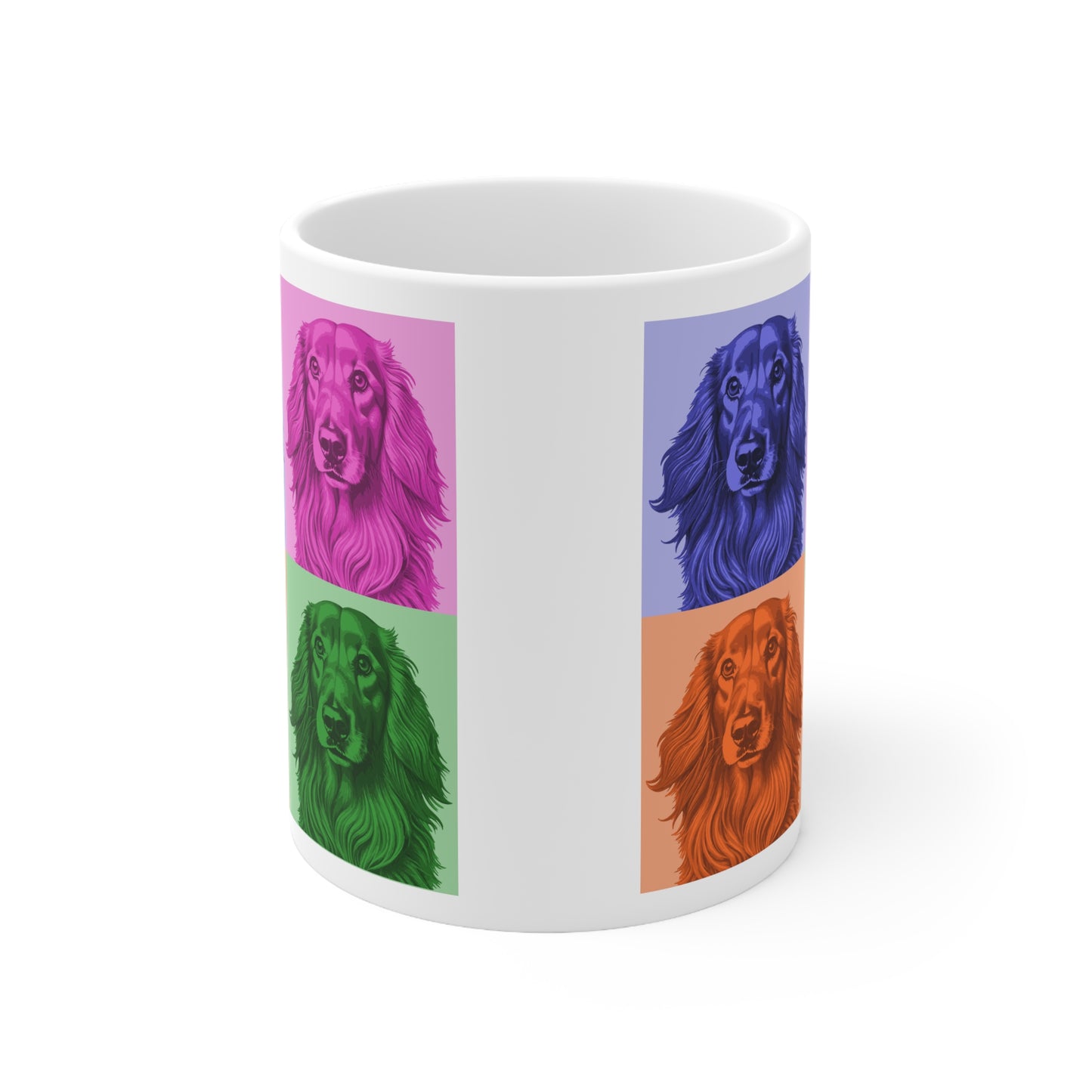 Warhol Woofs - Ceramic Mug 11oz