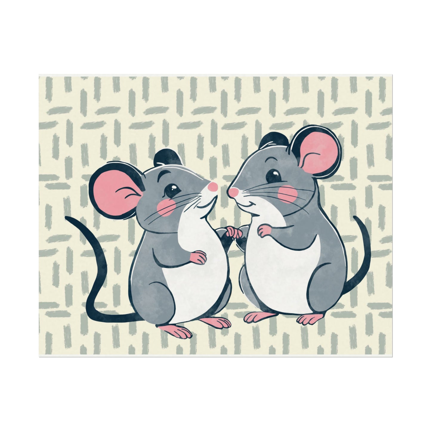 Mice to Meet You - Field Mice Print