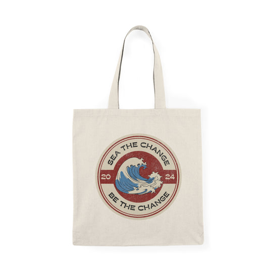 Sea the Change, Be the Change - Tote Bag