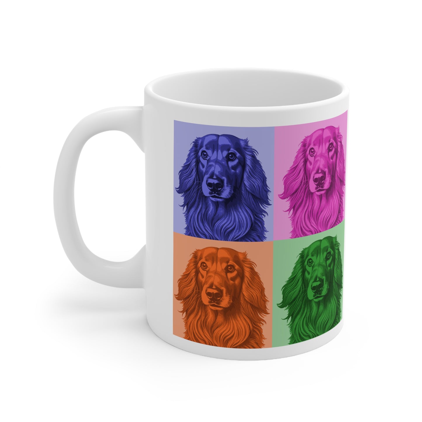 Warhol Woofs - Ceramic Mug 11oz