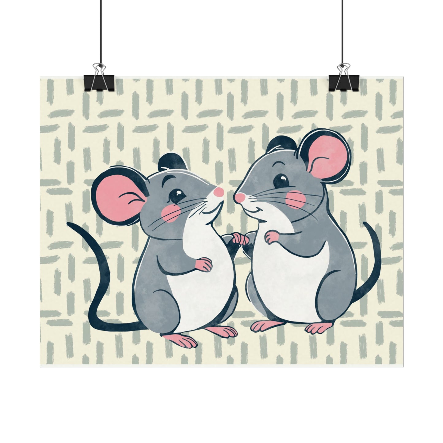 Mice to Meet You - Field Mice Print