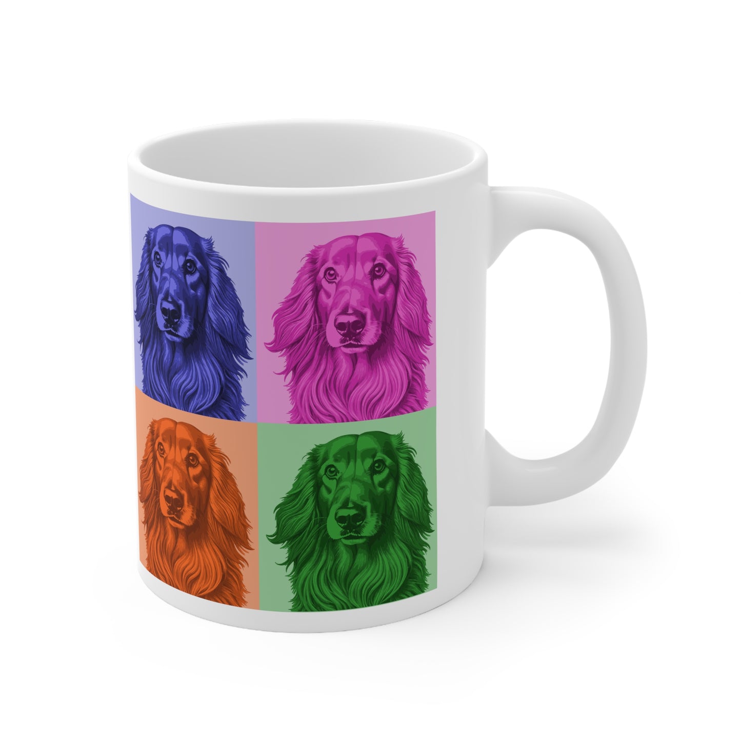 Warhol Woofs - Ceramic Mug 11oz