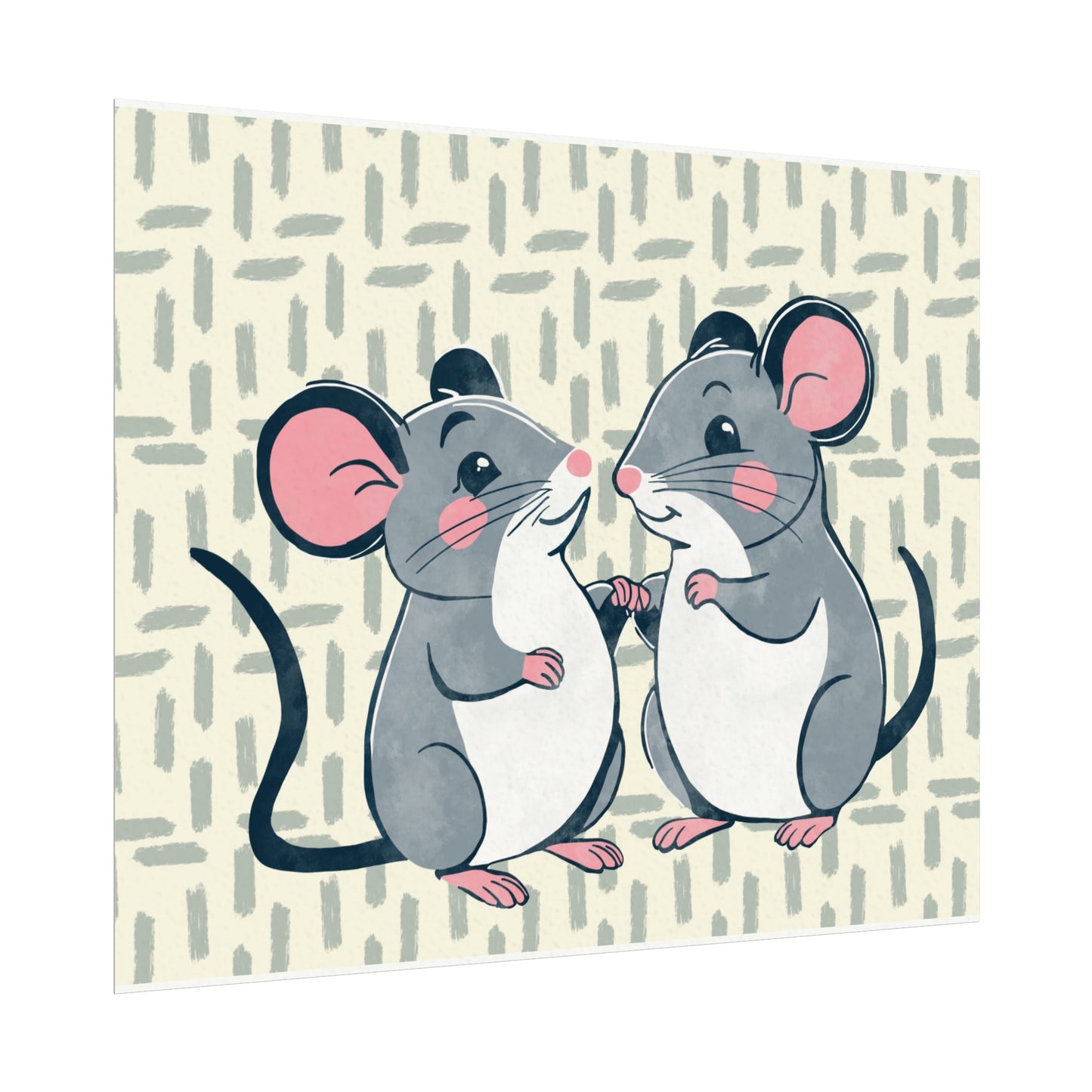 Mice to Meet You - Field Mice Print