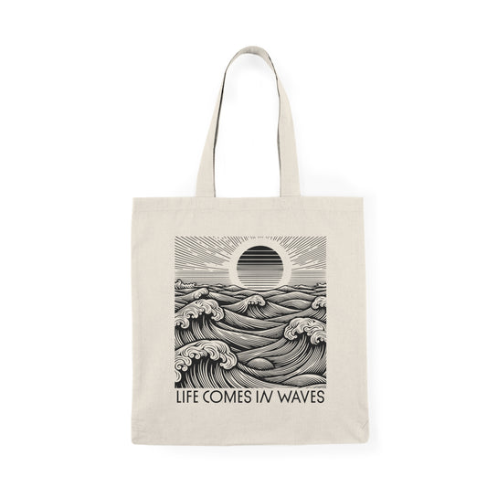 Life Comes in Waves - Tote Bag