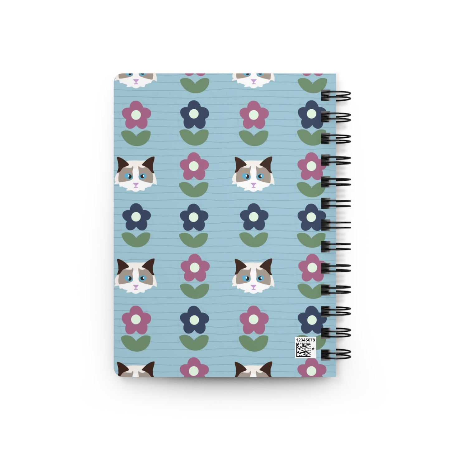 Paws and Petals (Cat Edition) - Spiral Bound Journal