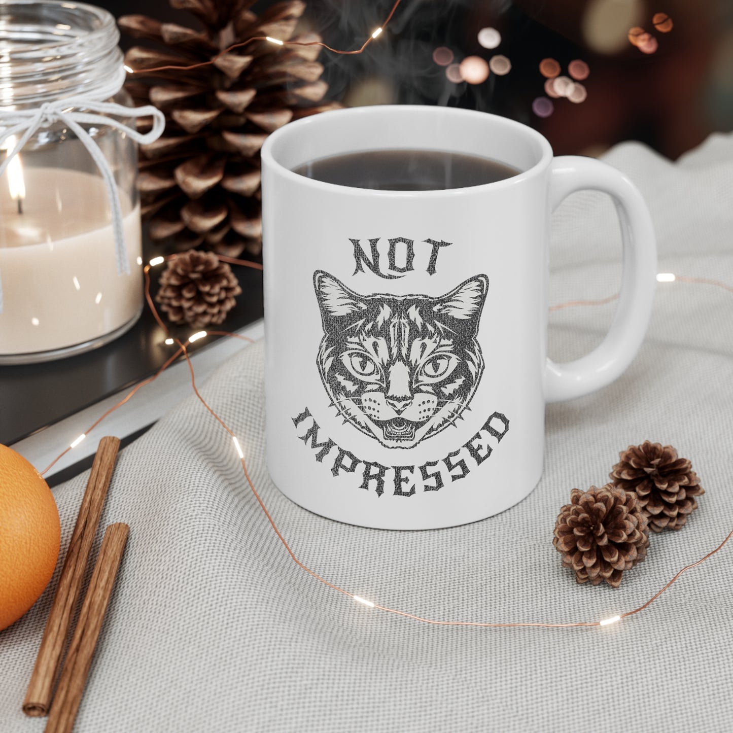 Not Impressed - Ceramic Mug 11oz