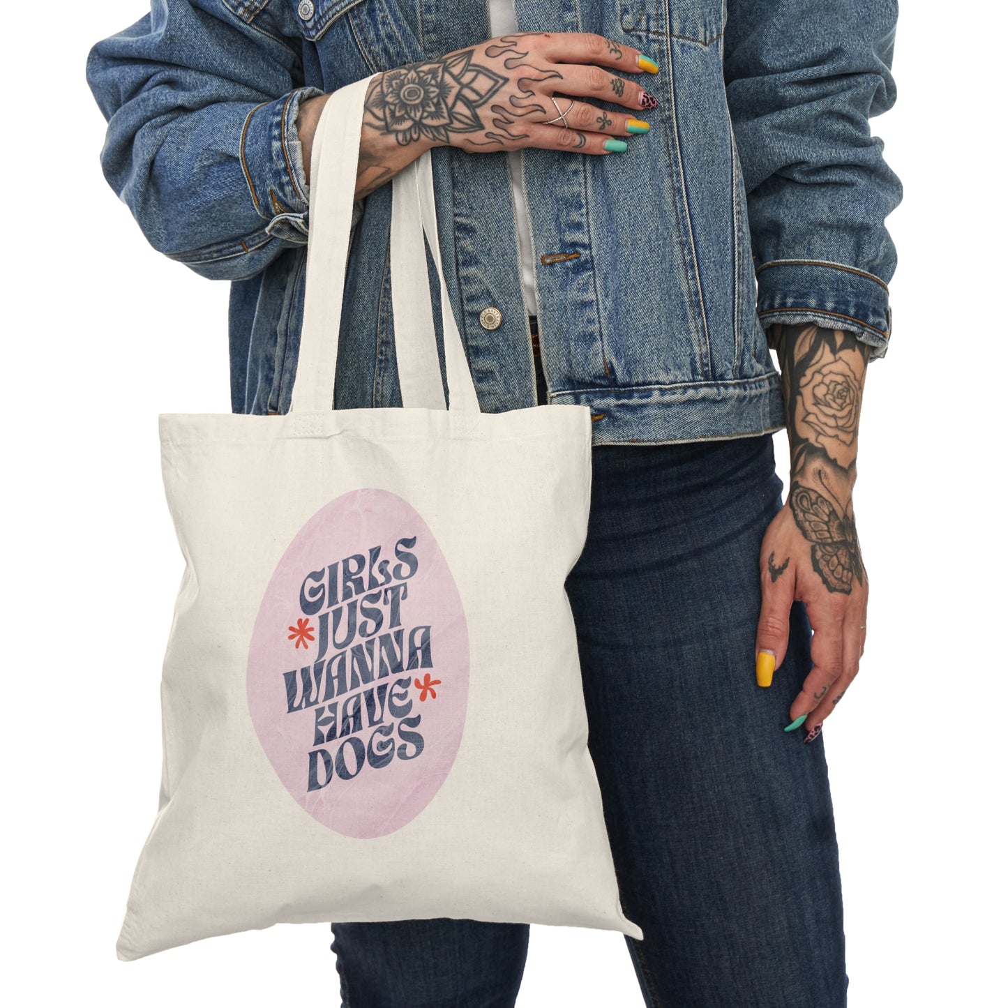 Girls Just Wanna Have Dogs Tote