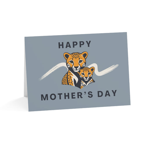 Happy Mother's Day, Cheetah Edition- Mother's Day Card